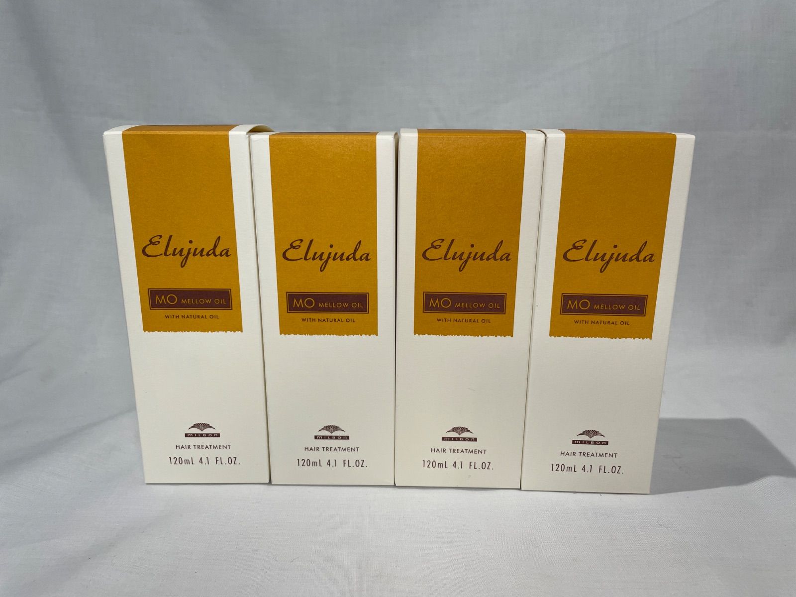 ミルボン エルジューダ MO ヘアトリートメント120mL 4本セット 新品未使用4本セット】ミルボン エルジューダ グレイスオン