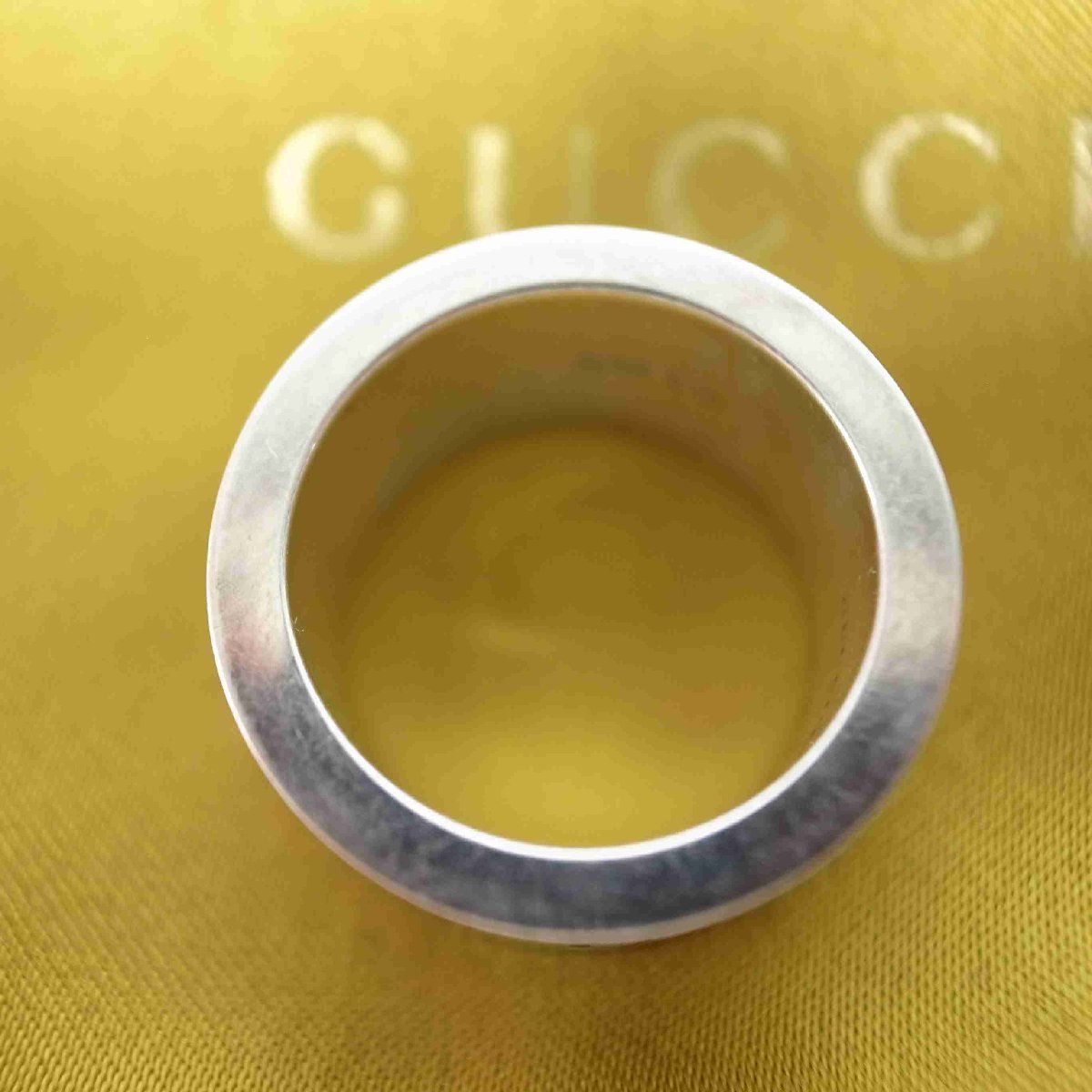 GUCCI adidas グッチ アディダス コラボ シルバー リング 指輪