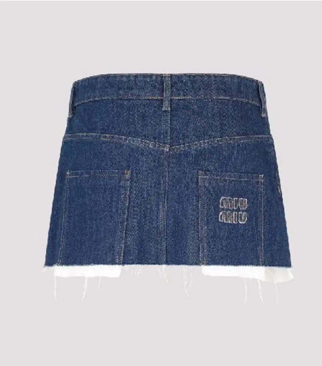 40 MiuMiu MIU MIU(ミュウミュウ) 22fw レディース デニム ローライズ