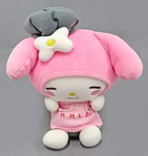 レア サンリオ マイメロディ ぬいぐるみ ほっぺぎゅ〜シリーズ むにゅぐるみ 中古】ぬいぐるみ マイメロディ(ほっぺぎゅ) むにゅぐるみ