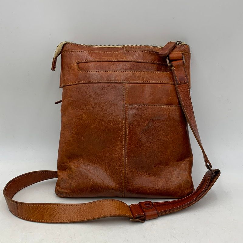 中古品】genten ゲンテン DAN GENTEN LEATHER SHOULDER BAG