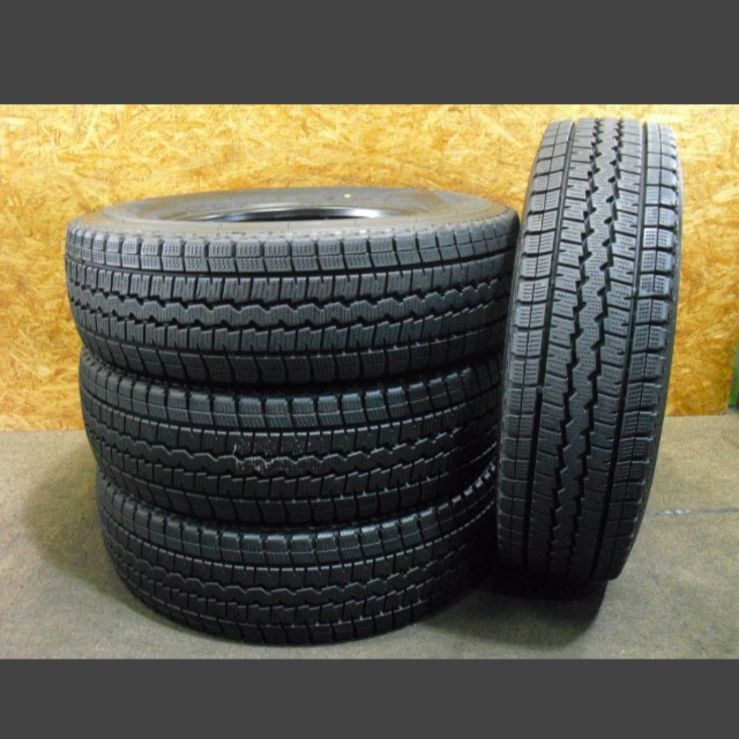 P-0343 本州送料無料 超バリ山 195|80R15 107|105L LT 4本 ダンロップ タイヤホイール館