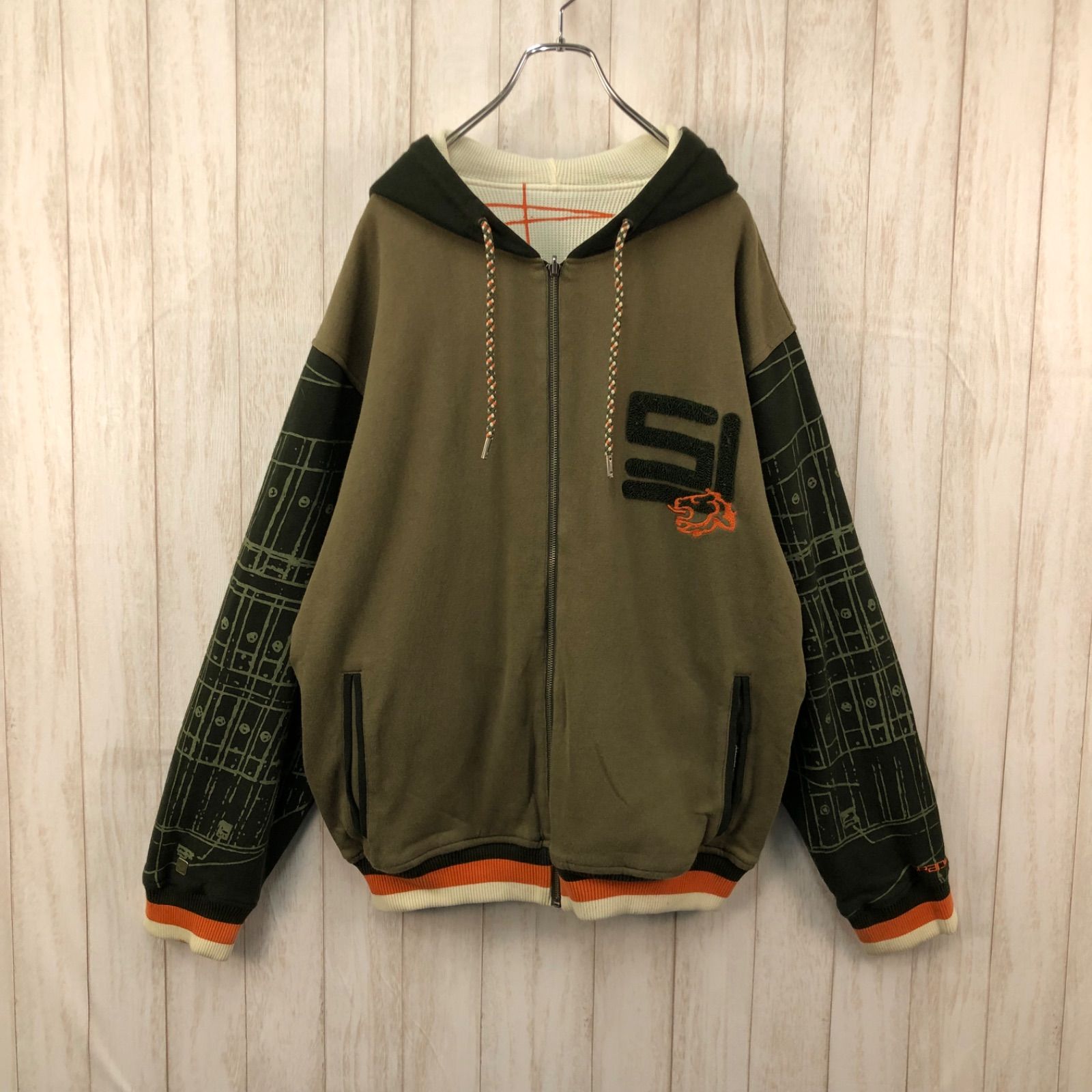 Sean John ショーン・ジョン アウター リバーシブル ジップアップ 