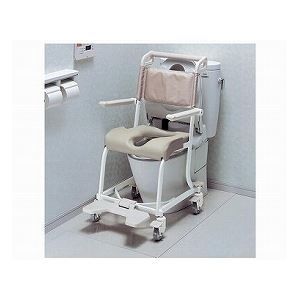 TOTO 水まわり用車いす 4輪キャスタータイプ ソフトシート仕様 EWCS604BS 便座高さ35 36cm用