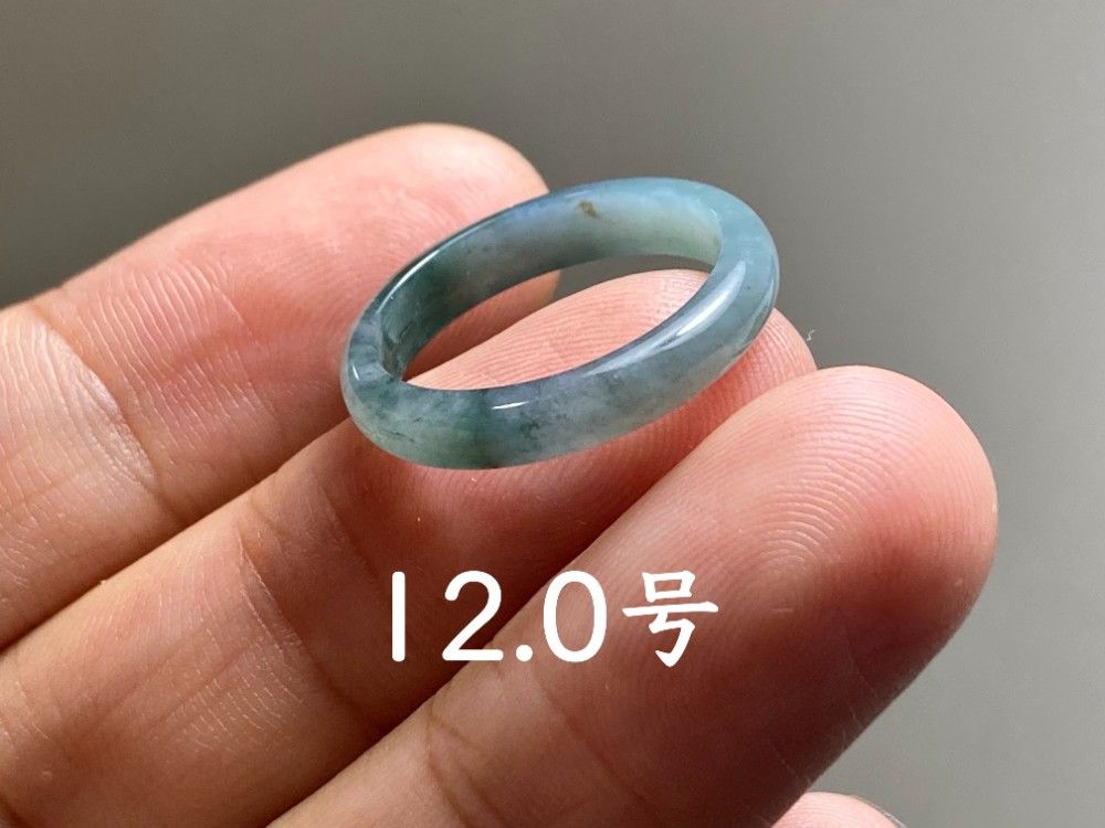 [R15-072］ 翡翠　くりぬき　リング　天然石　グアテマラ産　12号　指輪 楽天市場】翡翠 (ヒスイ) くりぬきリング『BLUE FLASH』 (7号