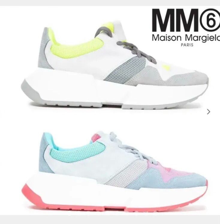 ◇新品◆ Maison Margielaカラーブロック スニーカー