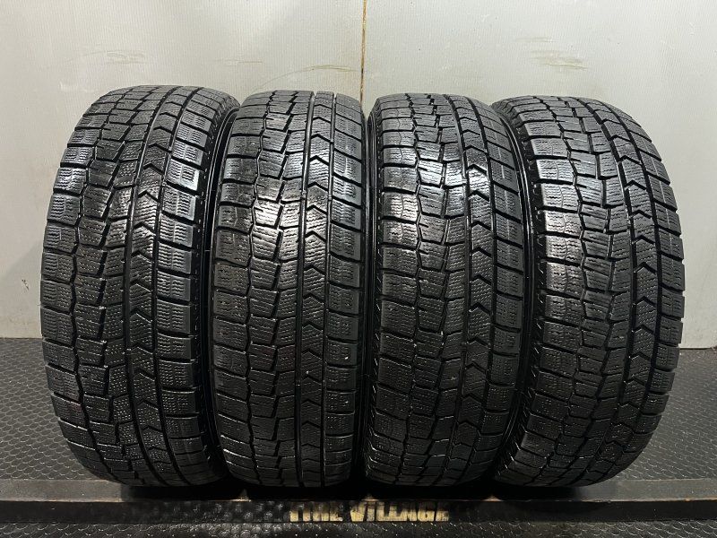 DUNLOP WINTER MAXX WM02 185|65R15 15インチ スタッドレス 4本 23年製 バリ溝 ノート フリード イスト アリオン アクア等 KTK412