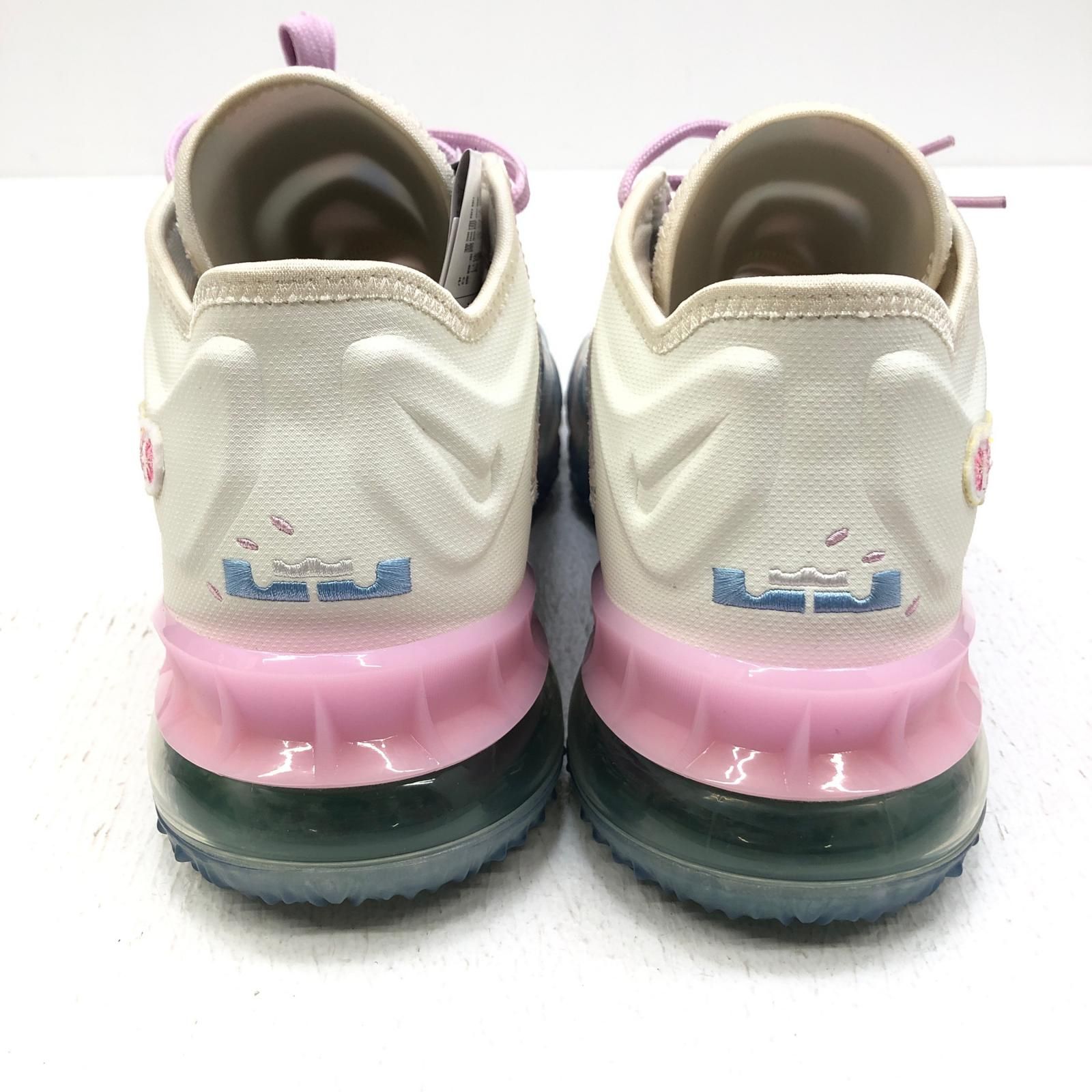 加古川店】 中古 NIKE | ナイキ 26.5cm スニーカー atmos × Nike LeBron 18 Low CV7562-101 ピンク  【126】 - メルカリ