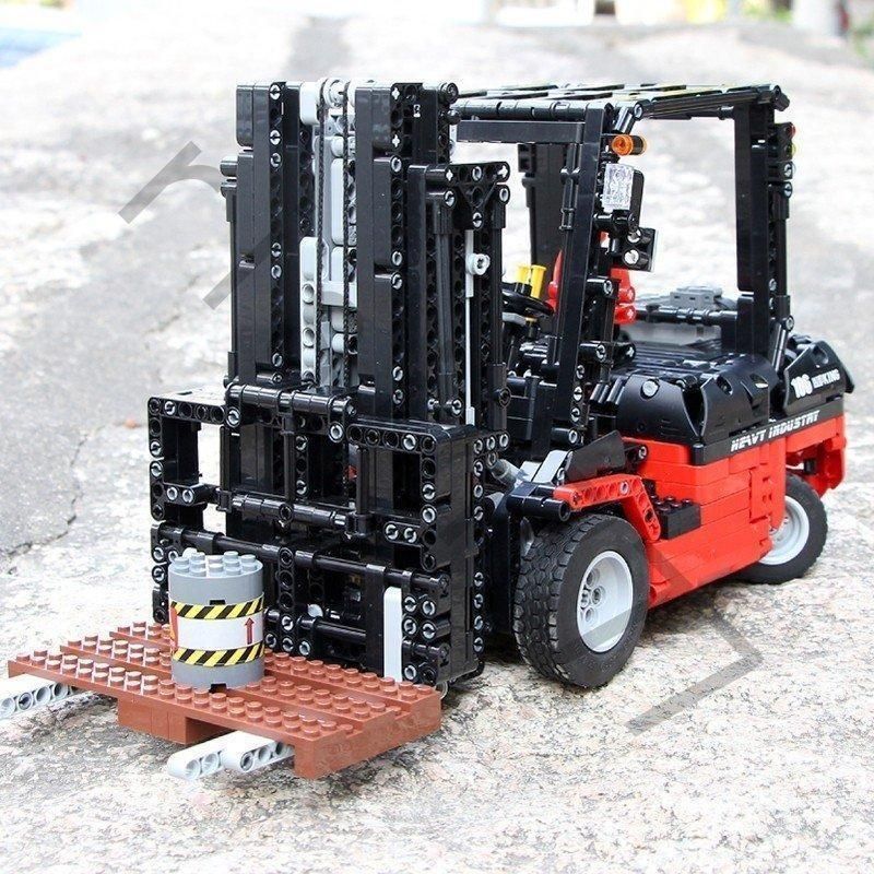 レゴ テクニック 互換品 フォークリフト RC クレーン モーターセット 