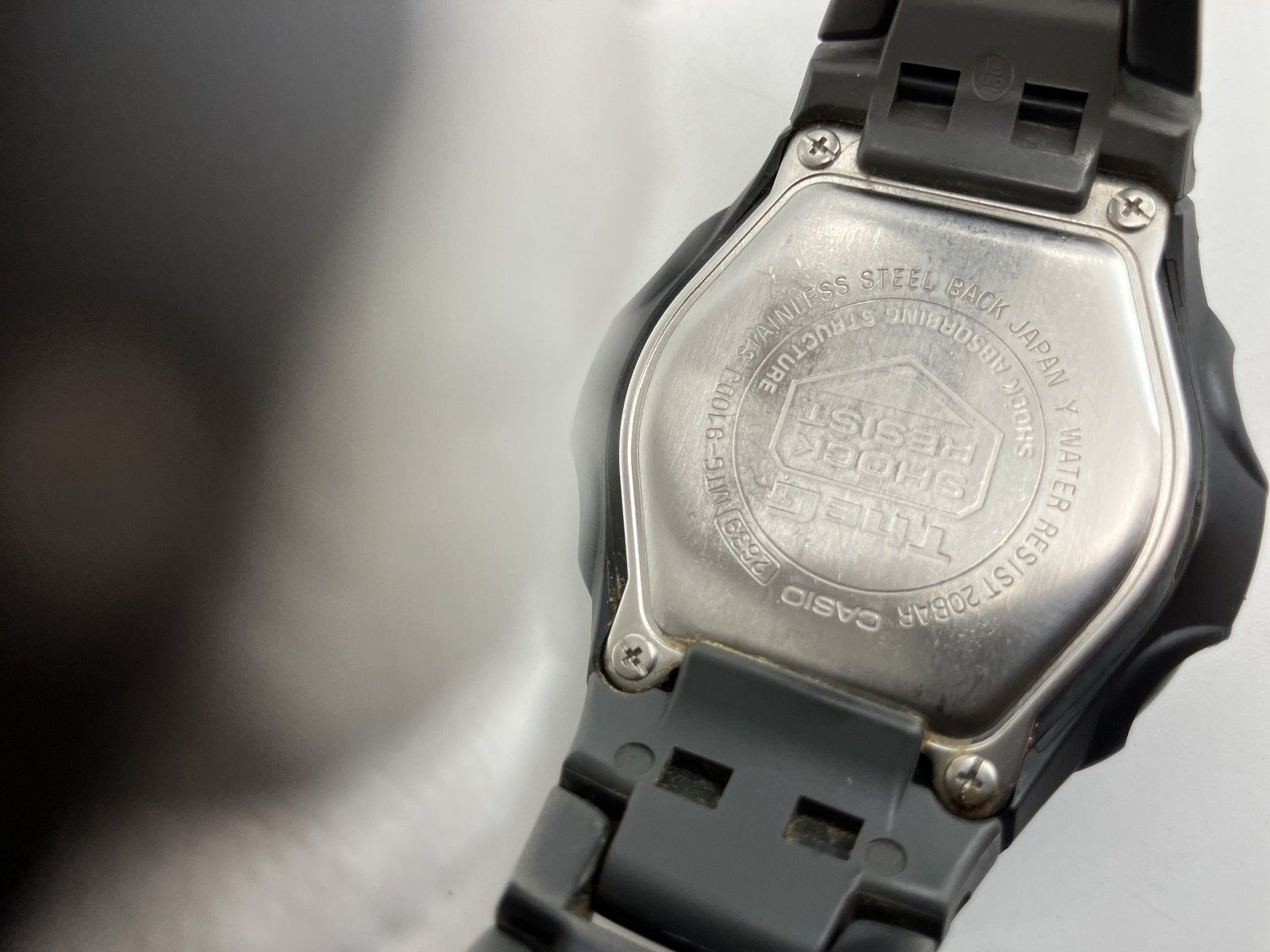 中古 CASIO G-SHOCK MTG-910DJ マルチバンド5 タフソーラー メンズ