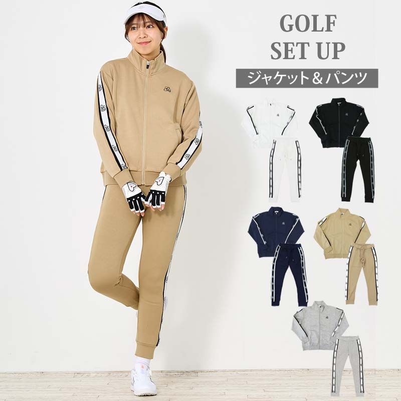 スカート ゴルフグッズ ゴルフウェア レディース セットアップ パンツ