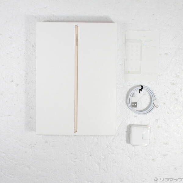 品〕 iPad 第5世代 32GB ゴールド MPGT2J／A Wi-Fi【377】