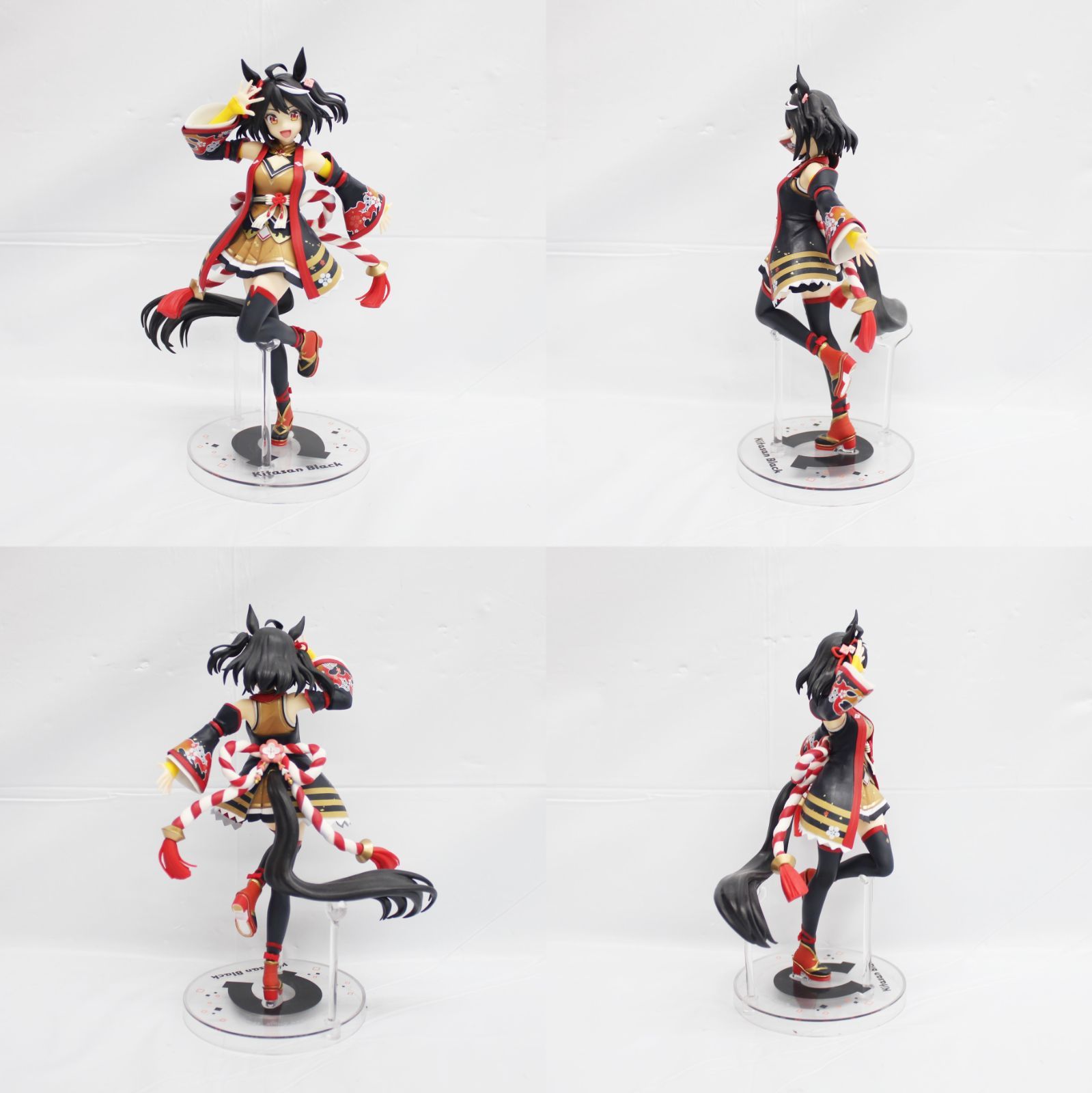 【中古】一番くじ ウマ娘 A賞 キタサンブラック＆ドゥラメンテ フィギュアセット