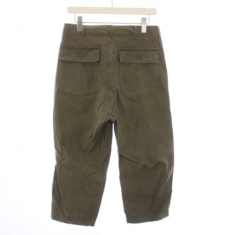 サブカルチャー SUBCULTURE FATIGUE PANTS ファティーグパンツ クロップド 1 カーキ SCPT-A2201 /KH - メルカリ