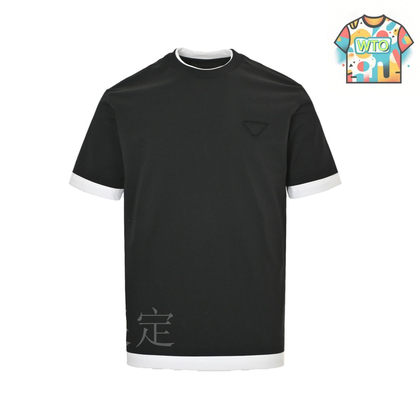 【25SS】新作 ロゴ入り カシミヤ Tシャツ ◆プラダ◆人気 25SS】新作 ロゴ入り カシミヤ Tシャツ ◇プラダ◇人気