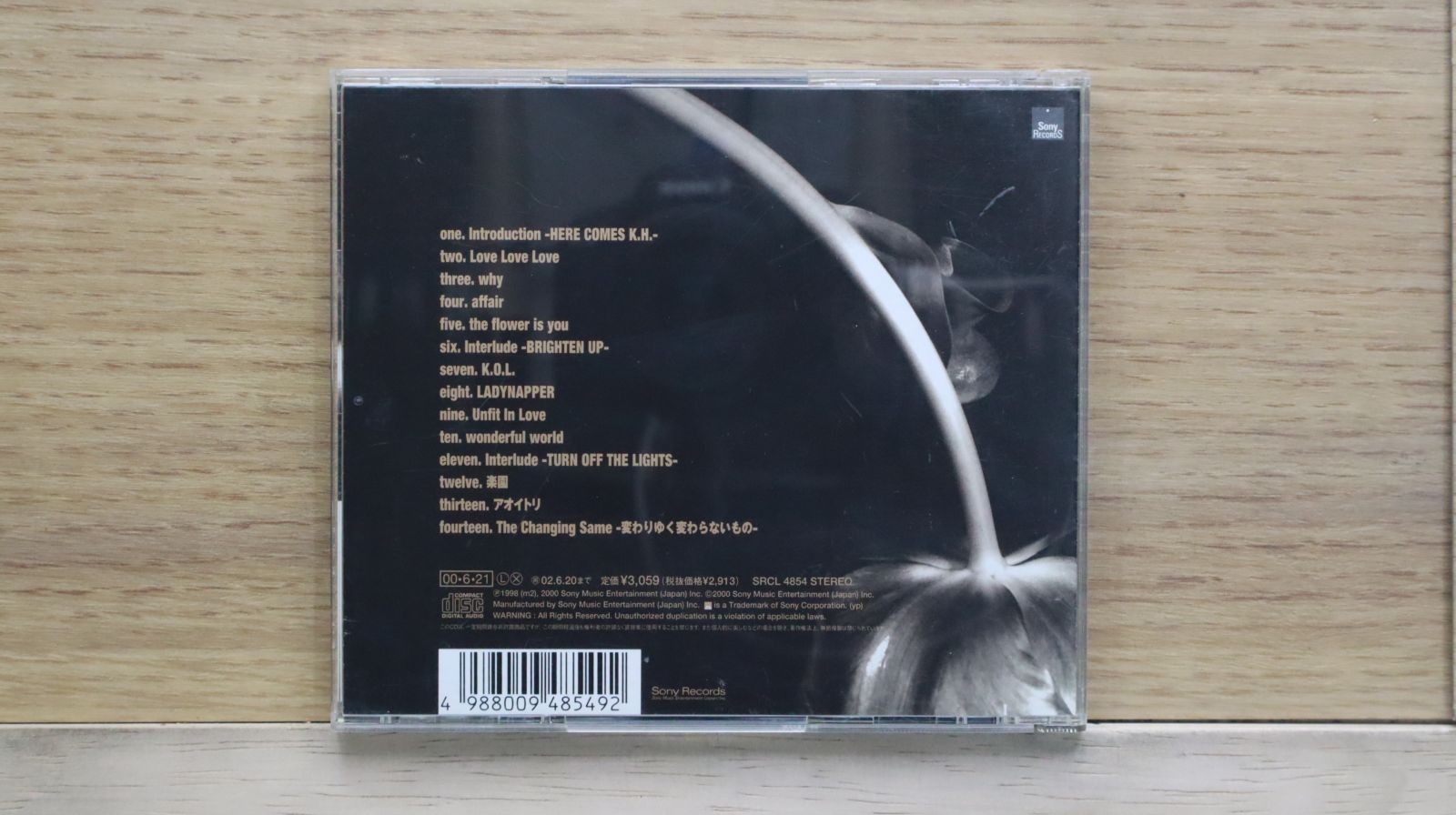 国内盤CD☆平井堅/Ken Hirai□ THE CHANGING SAME 【SRCL4854