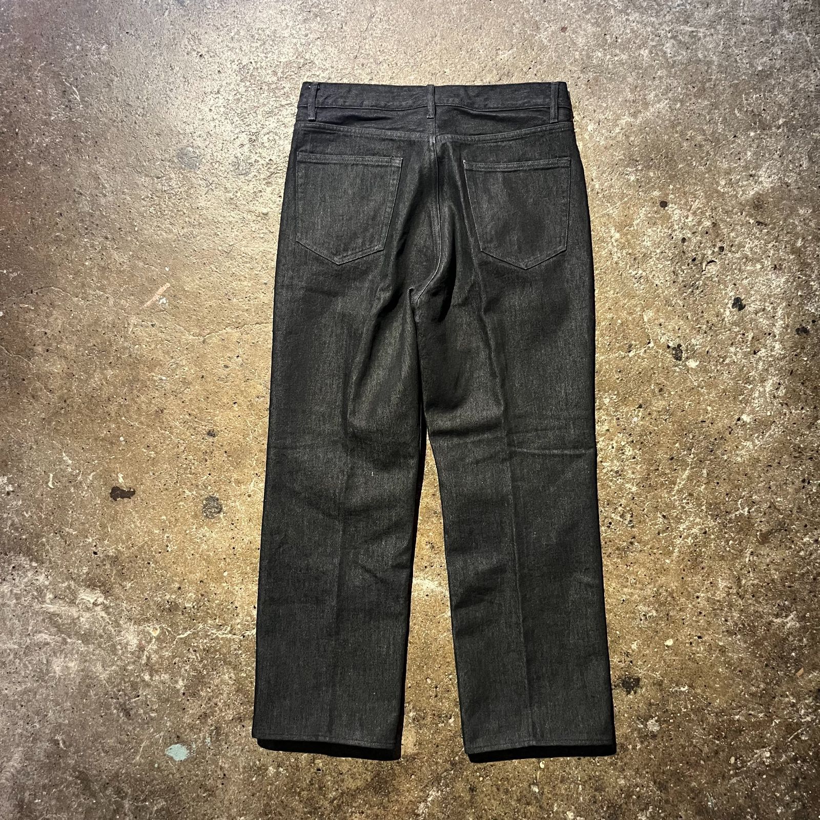 美品　 AURALEE A20AP01DM デニムパンツ ブラック 32 AURALEE 20aw HARD TWIST DENIM 5P PANTS オーラリー 2020aw ハード