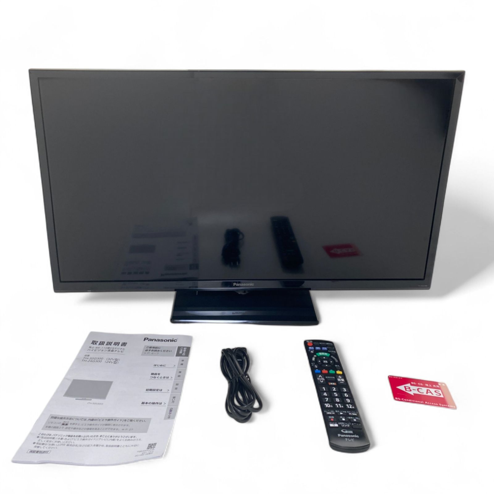 テレビ th-32G300 32インチ 本体・B-CAS・リモコン・acコードのみ