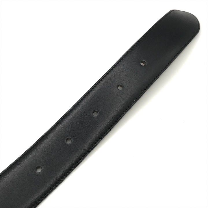 未使用 Christian Dior ディオール レザー ロゴ金具