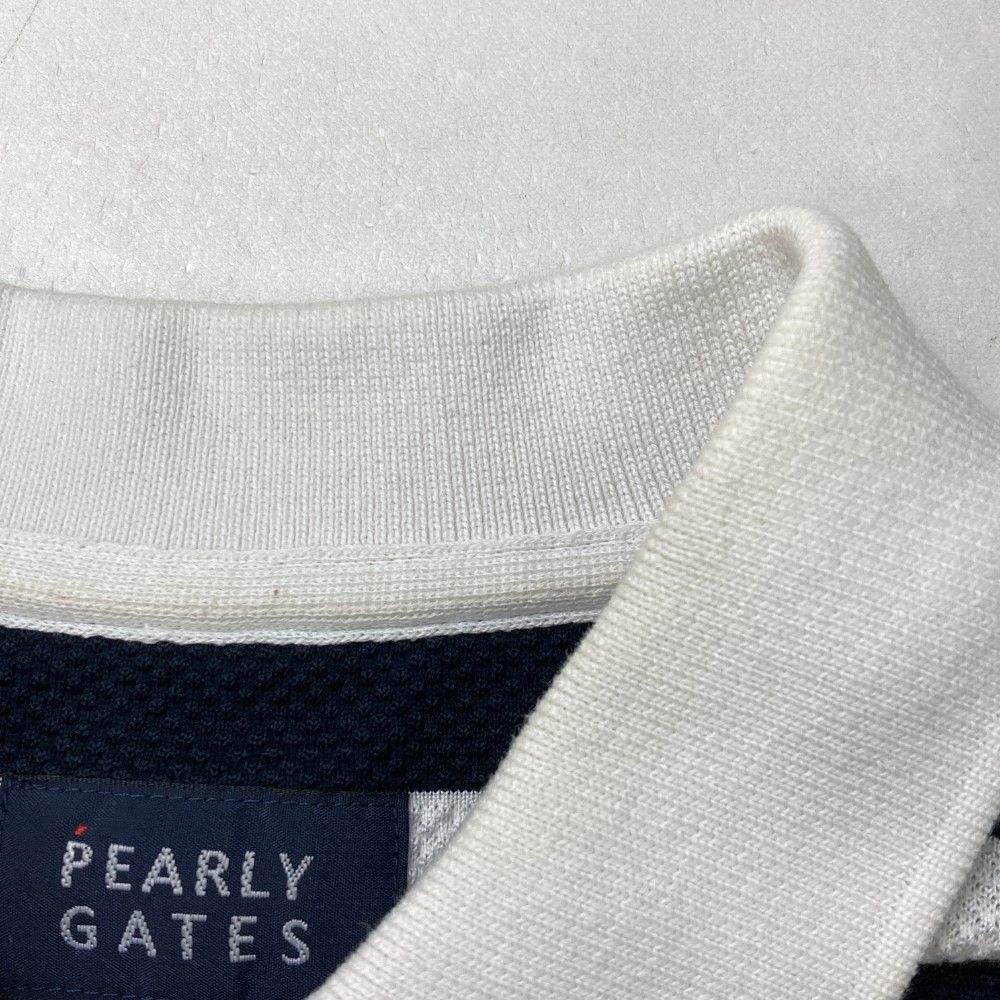 サイズ：1 PEARLY GATES パーリーゲイツ 半袖ワンピース ボーダー柄