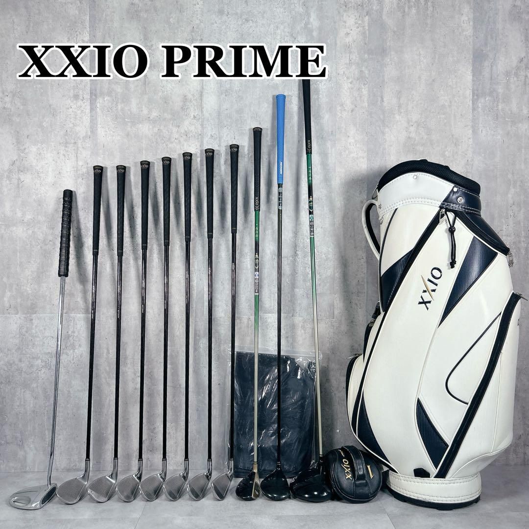 X797 XXIO PRIME メンズ ゴルフ セット 白キャディバッグ XXIO 6