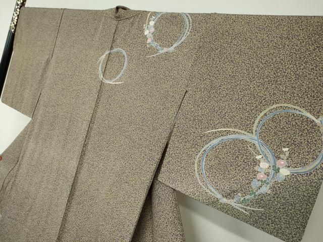 平和屋着物○訪問着 友禅 作家物 童子遊び 暈し染め 正絹 逸品