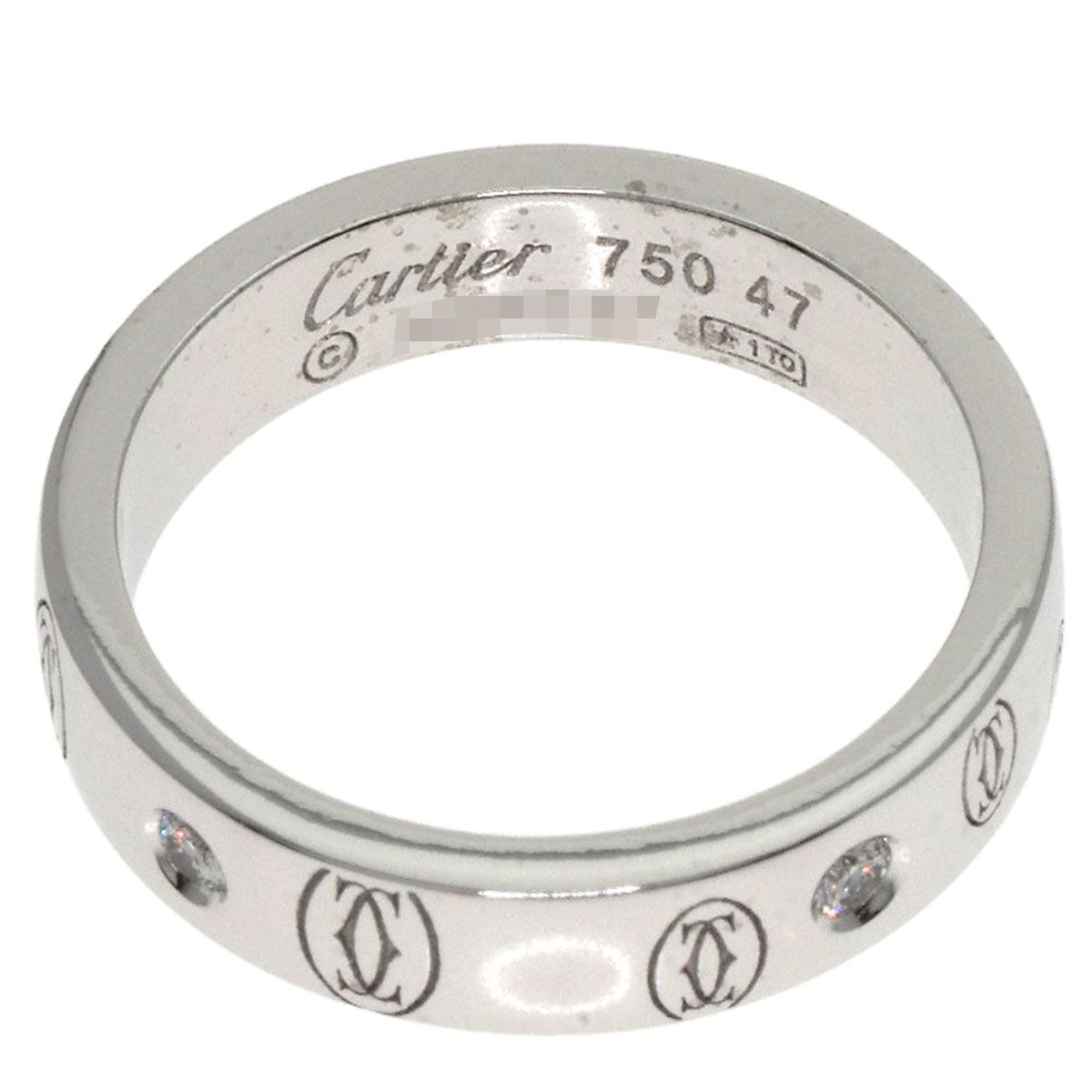 カルティエ ハッピーバースデーリング　#47 カルティエ CARTIER 750PG ピンクゴールド ハッピーバースデー