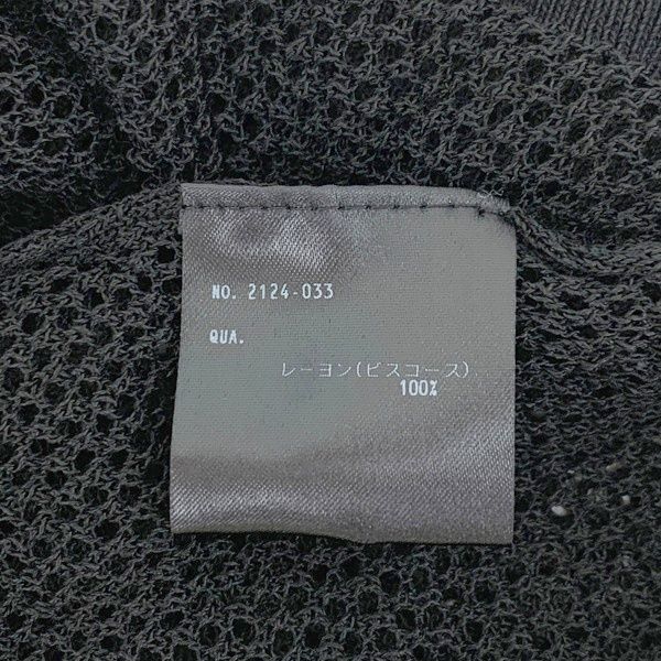 LAD MUSICIAN 24SS VEST メッシュ ニット ベスト ノースリーブ シアー 