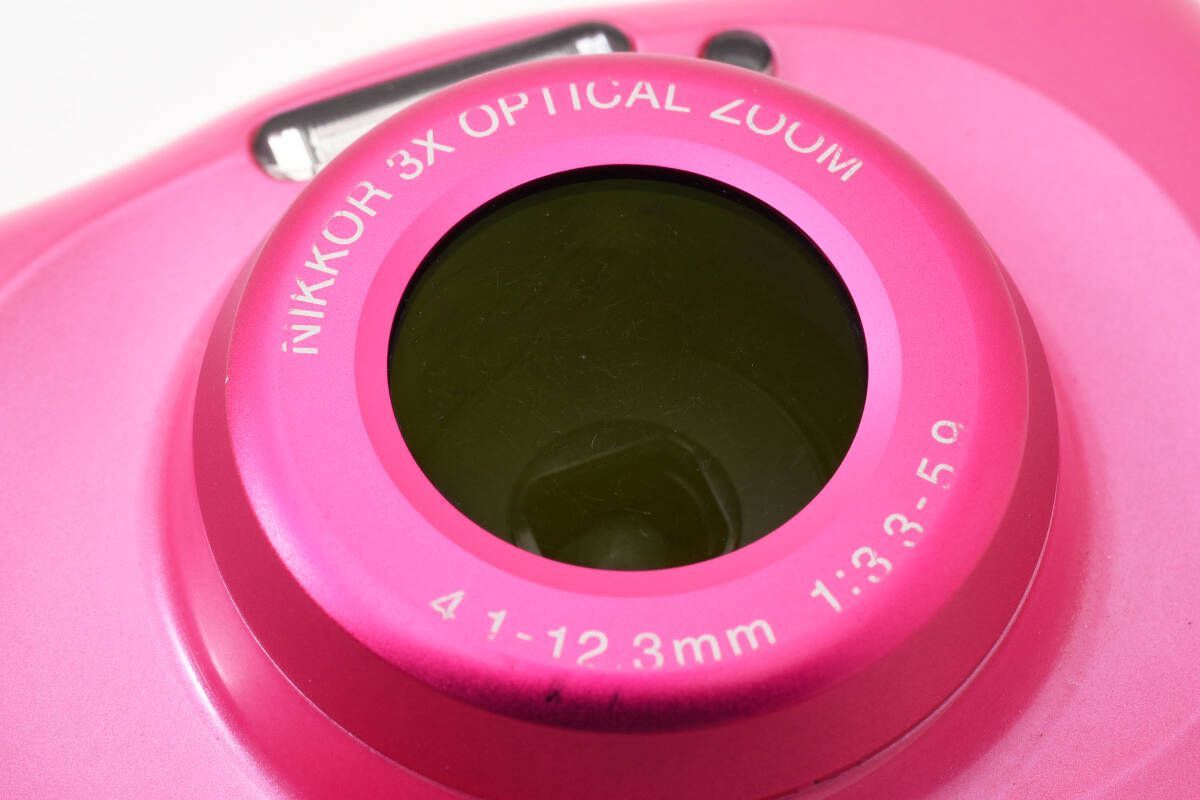☆実用品☆ニコン Nikon COOLPIX W100 ピンク コンパクトデジタルカメ