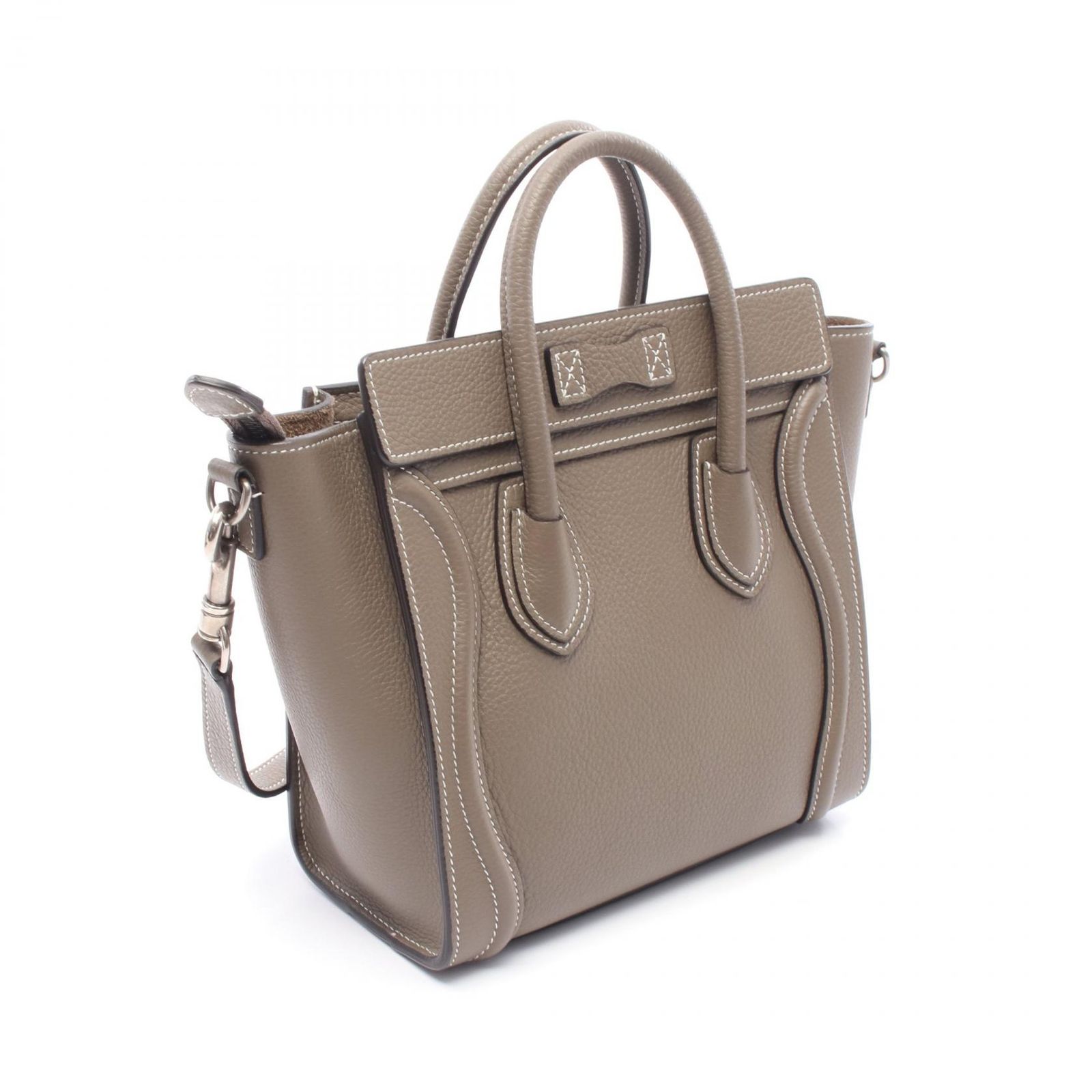 CELINE セリーヌ ラゲージ ナノショッパー ハンドバッグ - メルカリ
