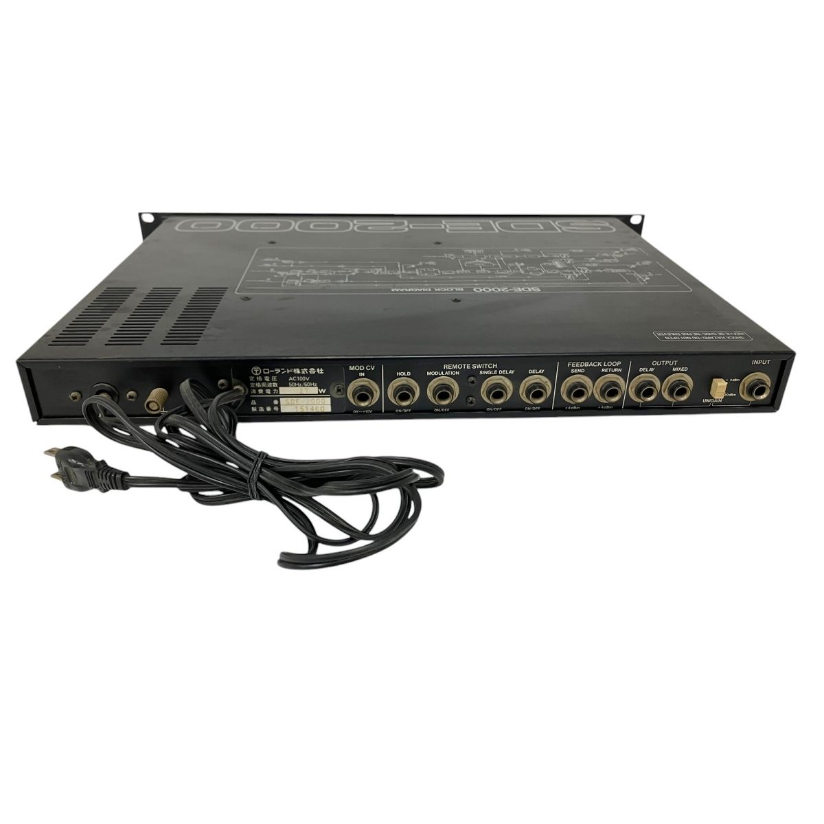 SDE-2000 Roland Digital Delay デジタルディレイ ローランド