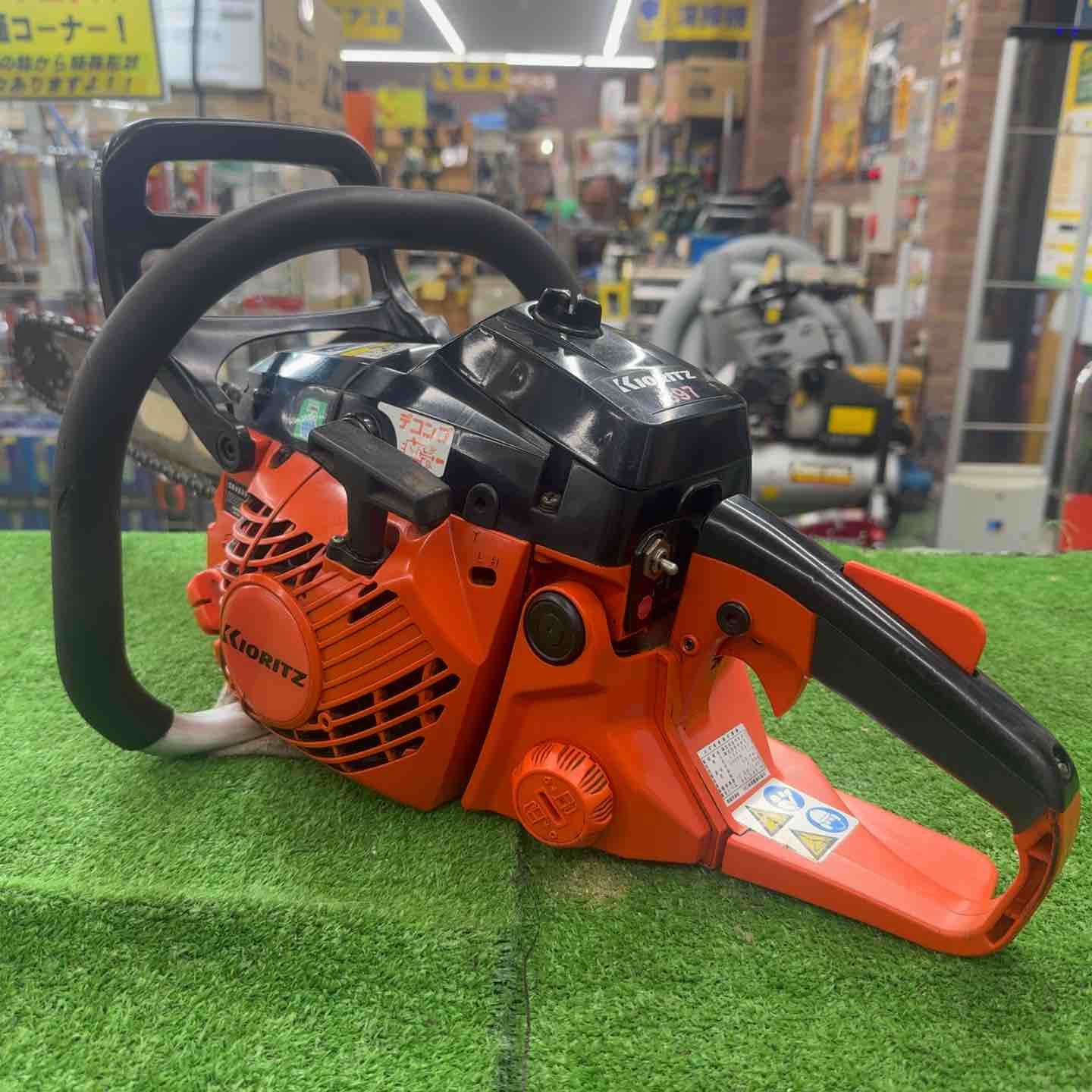 【SFU】共立 CS97RS エンジンチェンソー【中古動作品】 中古・発送可！プロ向けモデル】 共立 KYORITZ エンジンチェンソー