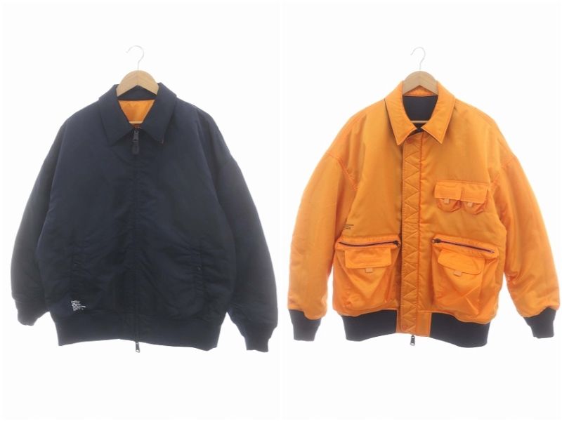 フレッシュサービス 23AW FLIGHT NYLON REVERSIBLE SWING TOP