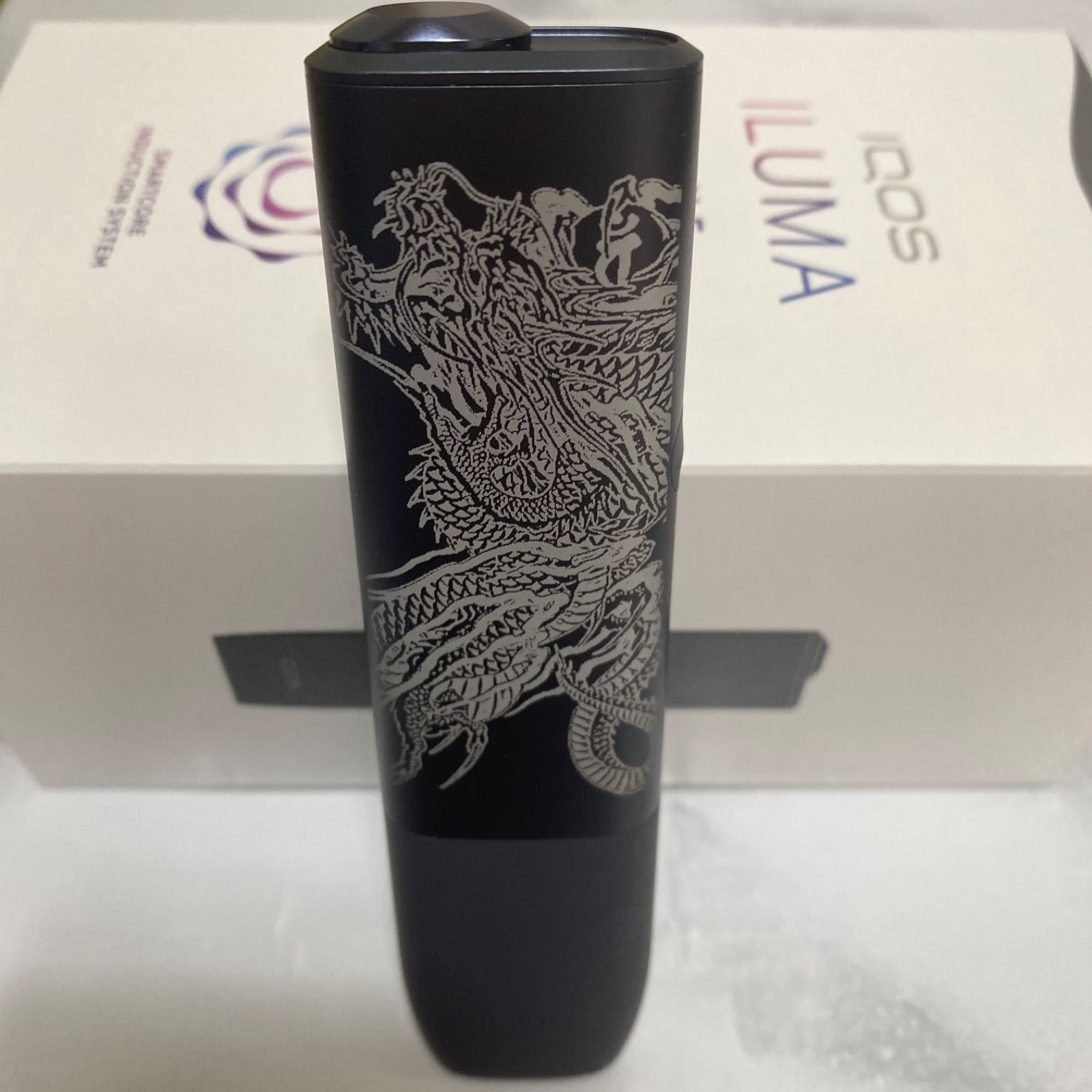 iQOS ILUMA ONE アイコス イルマ ワン 昇り龍 レーザー加工