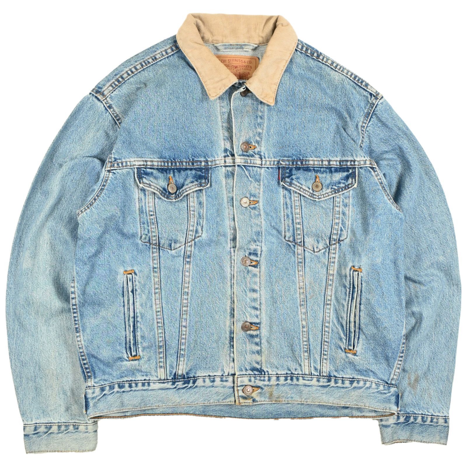 Levi‘s ヴィンテージ　デニムジャケット　36 90s Levi's デニムジャケット 75558 - メルカリ