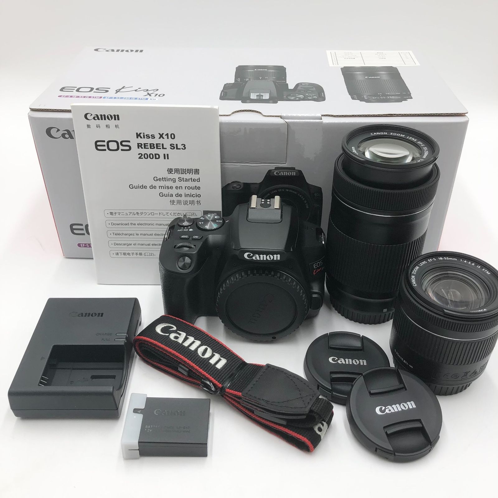 Canon EOS Kiss X10 デジタル一眼レフカメラ ダブルズームキット