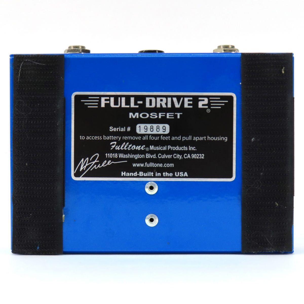 Fulltone フルトーン FULL-DRIVE 2 MOSFET ギター用 エフェクター 