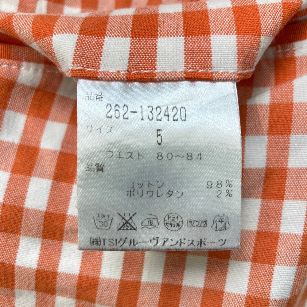 サイズ：5 JACK BUNNY ジャックバニー 262-132420 ストレッチ ハーフ