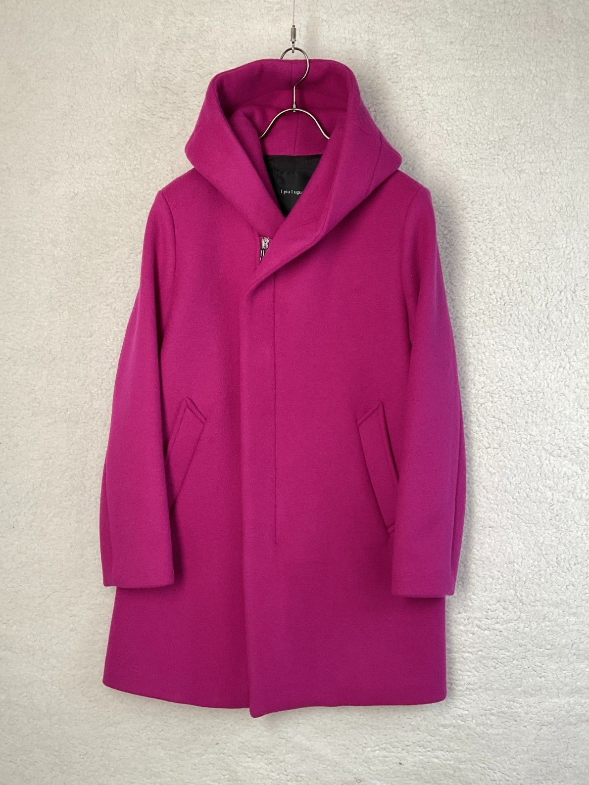 【未使用】1PIU1UGUALE3 ラップスナップコート サイズ6 未使用 1piu1uguale3 ウノピゥウ 6 ピンク WRAP COAT ラップコート