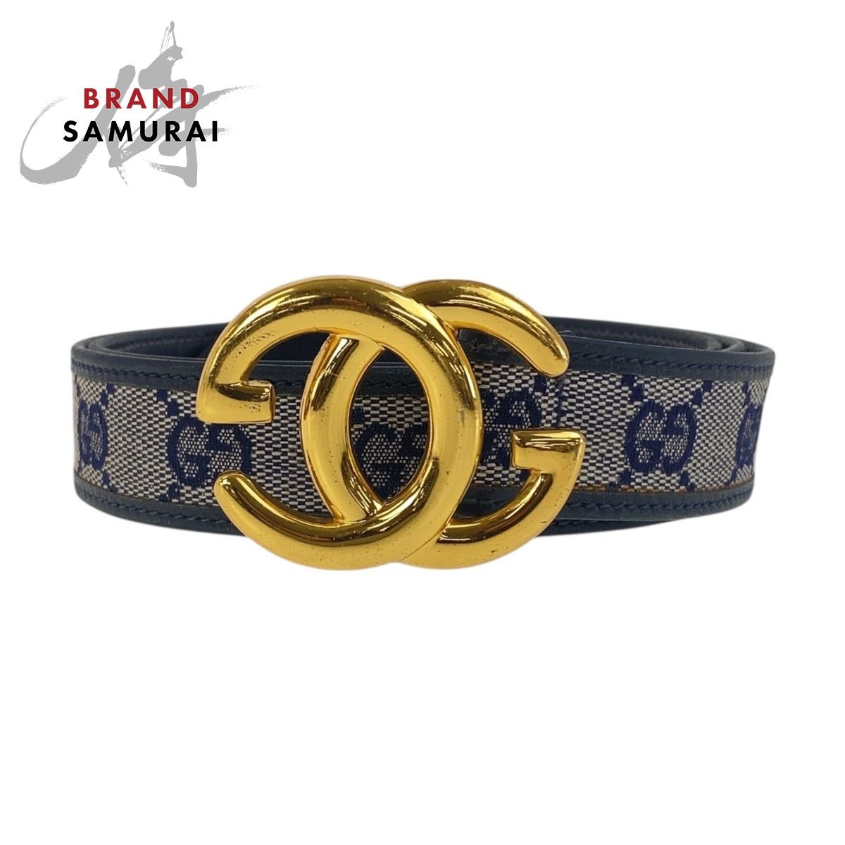 GUCCI グッチ オールドグッチ GG柄 ダブルG ベルト P27812V