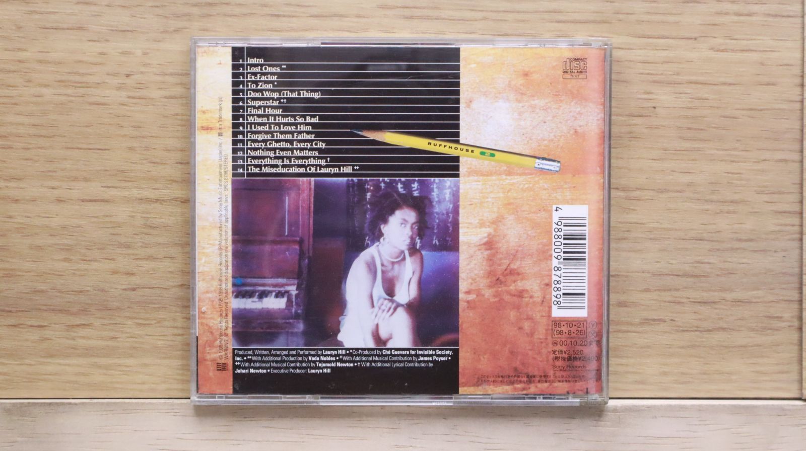 国内盤CD☆ローリン・ヒル/Lauryn Hill□ ミスエデュケーション