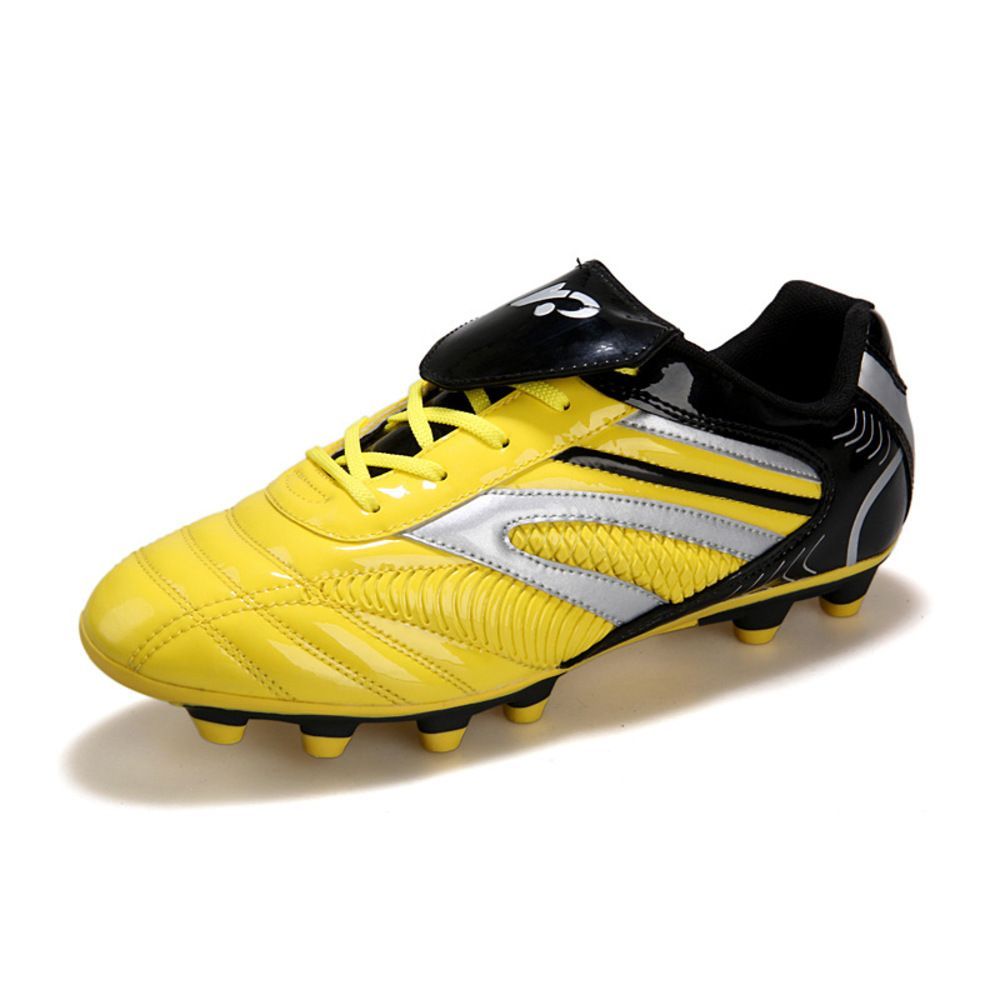 Bタイプ×イエロー  37(23.5cm)  サッカーシューズ 子供 pmyfootshoes07 サッカーシューズ キッズ サッカー スパイク 紐 サッカースパイク トレシュー トレーニングシューズ 練習用 スパイクシューズ