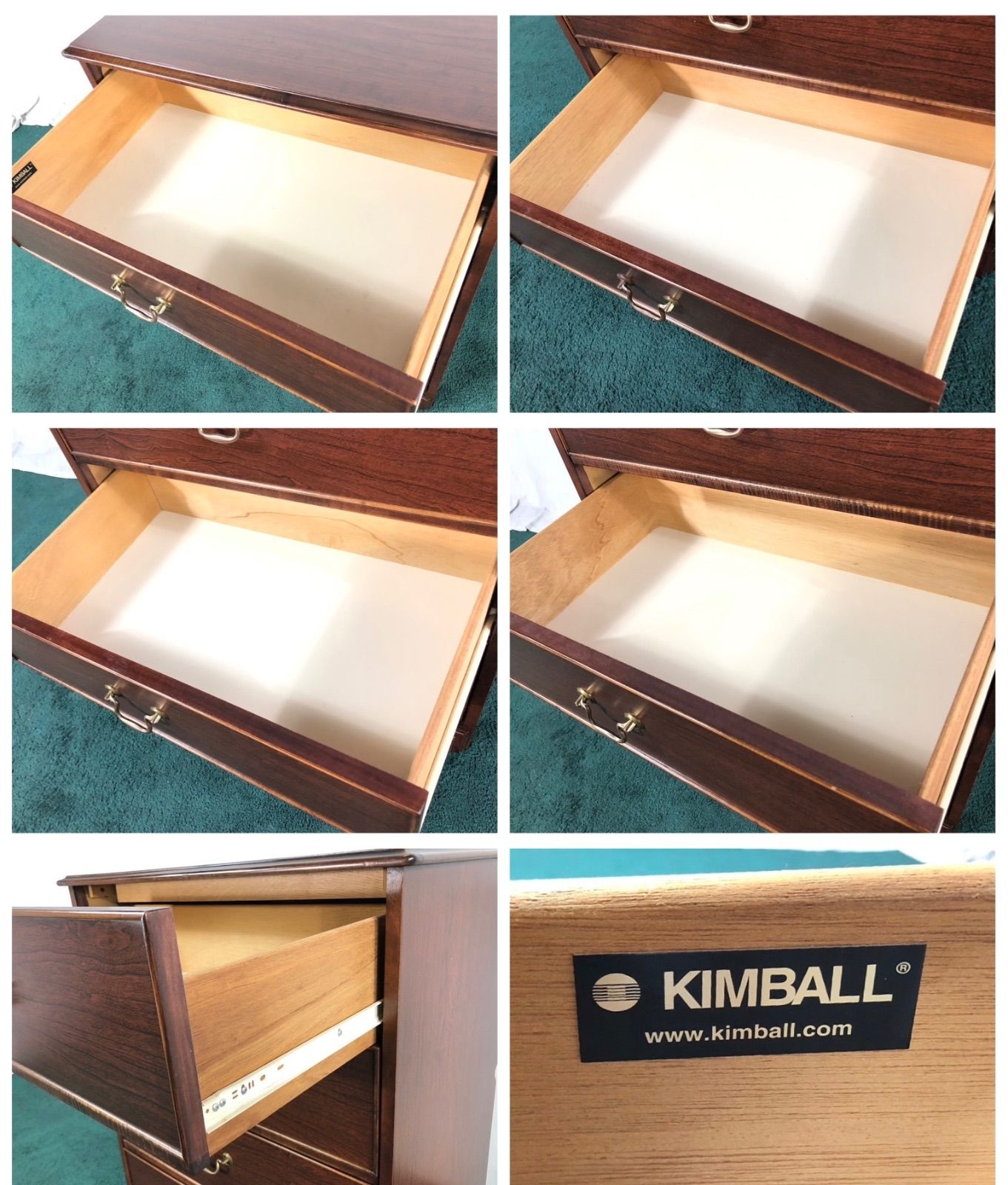 アメリカ家具】4段チェスト KIMBALL サイドボード ミッドセンチュリー