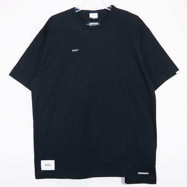 WTAPS ダブルタップス x NEIGHBORHOOD ネイバーフッド 19AW RIPPER SS/TEE.WTAPS×NEIGHBORHOOD  192ATNHD-CSM01S リッパー ショートスリーブ Tシャツ ブラック カットソー 半袖