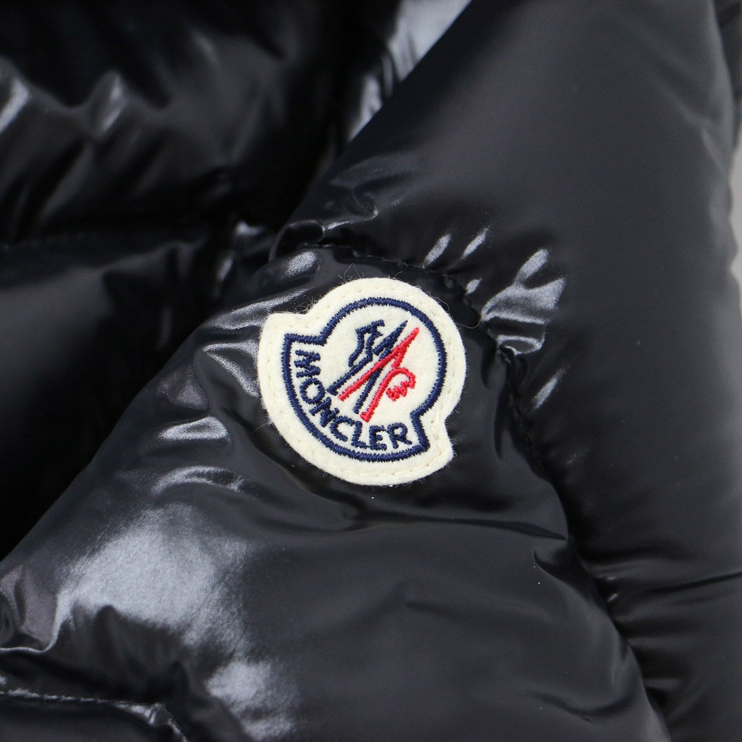 美品 MONCLER モンクレール ナイロン ダウン コート ロングダウン 