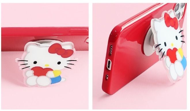 韓国限定】シナモン サンリオ グリップトック ポップトック スマホ