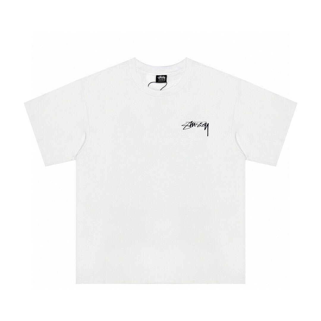 Stussy ステューシー 22ss バックロゴ レタープリント 半袖Tシャツ