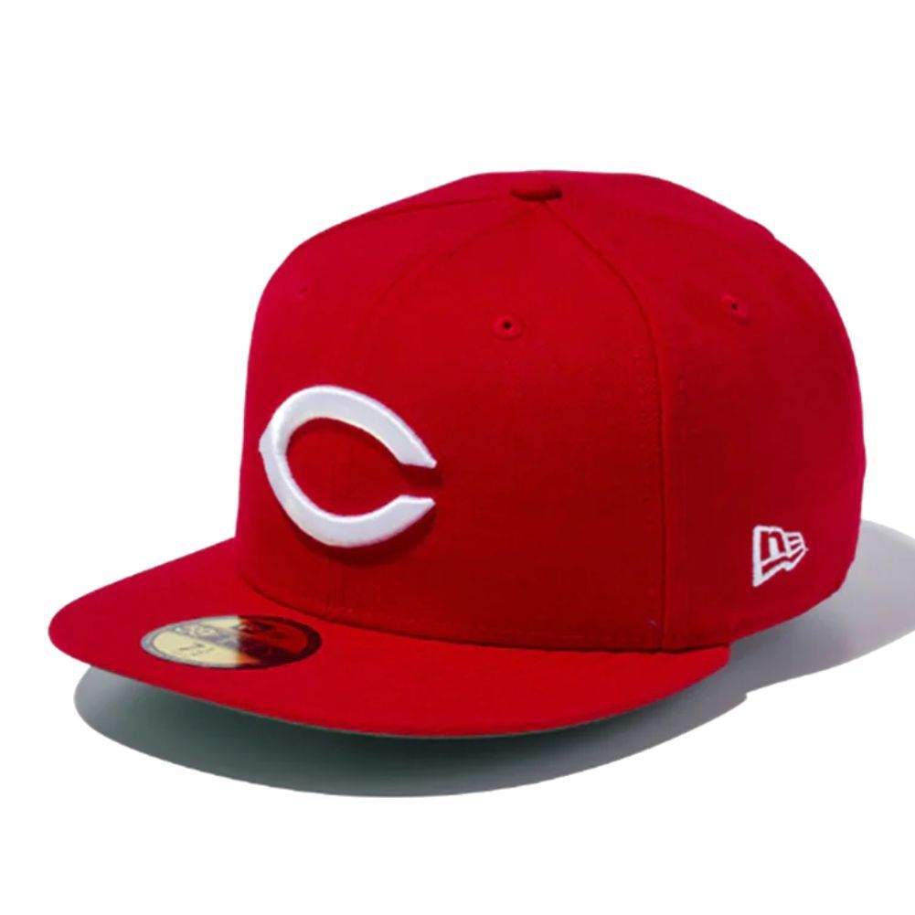 ニューエラ 59FIFTY NPBクラシック 広島東洋カープ Cロゴ スカーレット ホワイト 1個 New Era 5950 NPB HIRCARCL OLD SCARLET C 25J 1pc