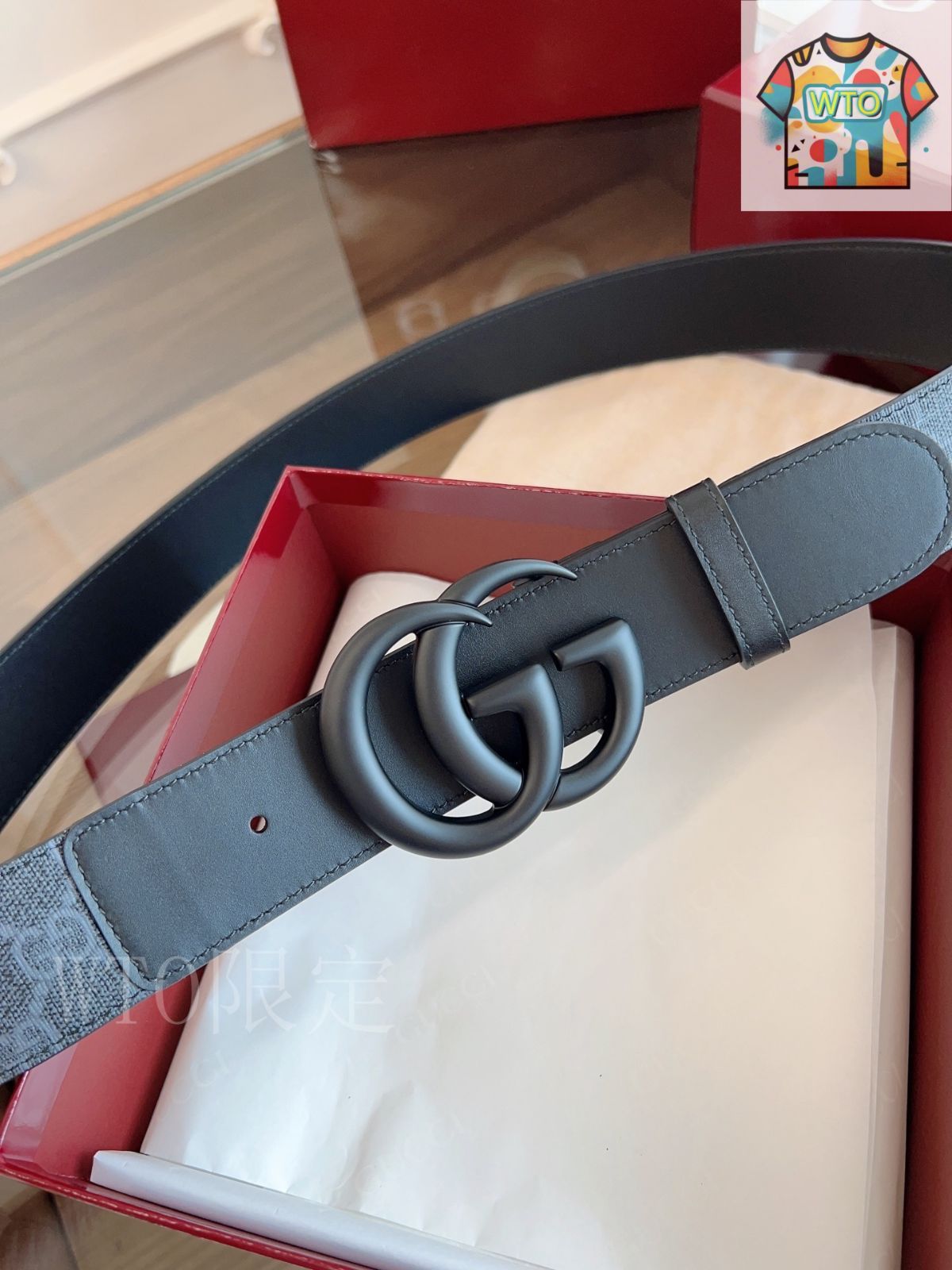 今日特価】GUCCI グッチ レザーベルト-2 - メルカリ