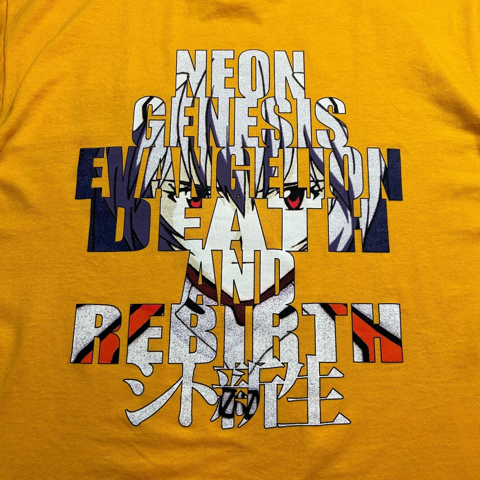 A305】90s COSPA Neon Genesis Evangelion Rei Ayanami dead stock T 